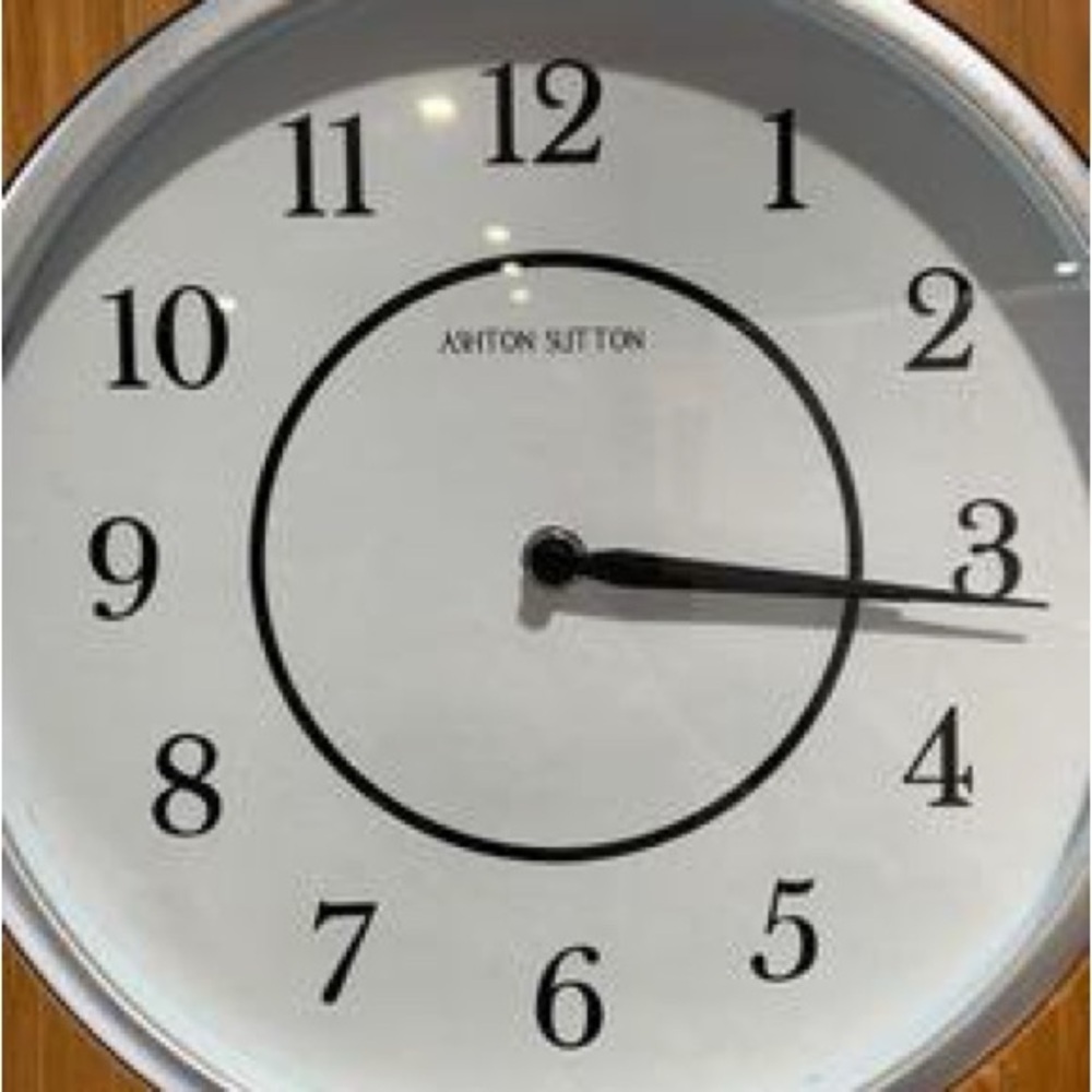 Ashton Sutton Wall Clock R1 - Picture 3 of 4